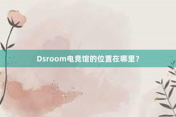 Dsroom电竞馆的位置在哪里？